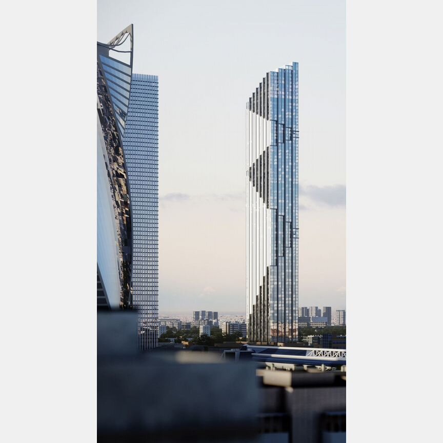 1-к. квартира, 54,7 м², 8/85 эт.