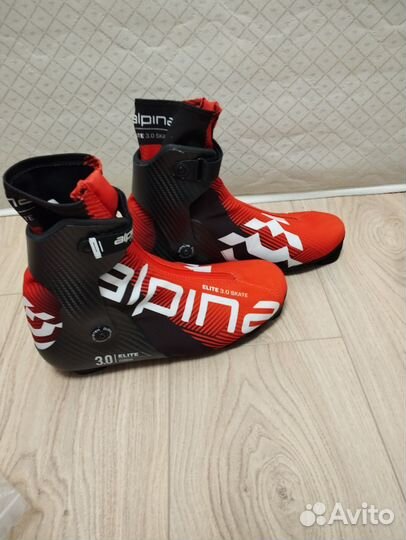 Лыжные ботинки alpina коньковые 3.0