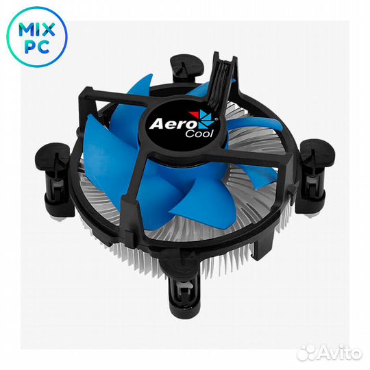 Процессорный кулер Aerocool BAS-B9SP 80W Б.У