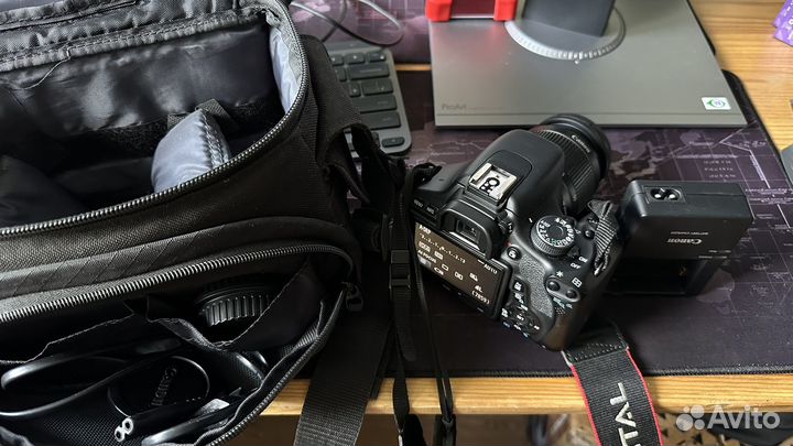Canon 600d + 18-55 kit объектив