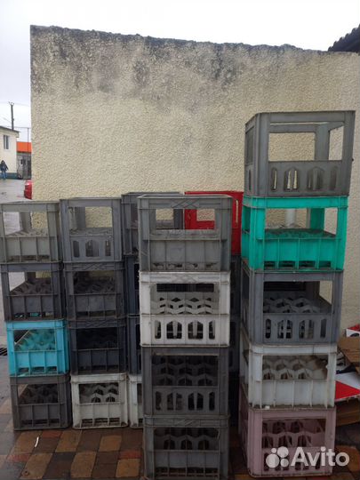 Пластиковые ящики бу