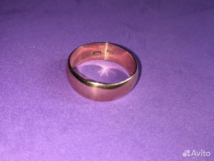 Золотое кольцо СССР, размер 16