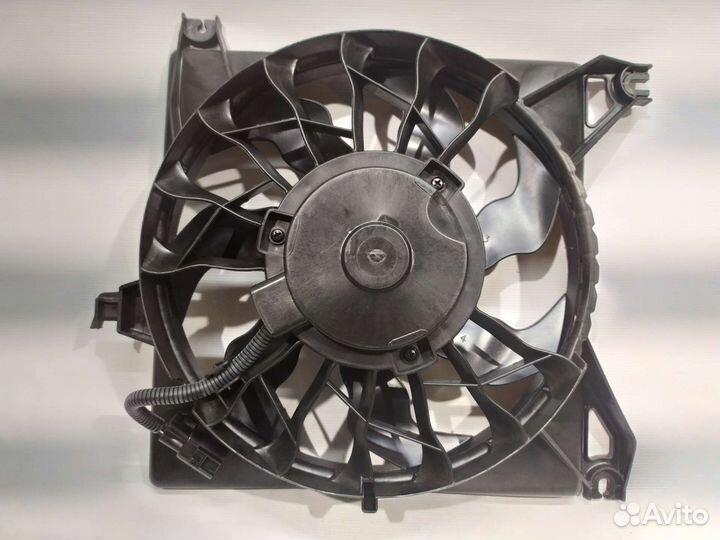 Вентилятор охлаждения радиатора 2190, Гранта Halla