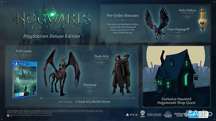 Hogwarts Legacy Deluxe Edition ps4 ps5