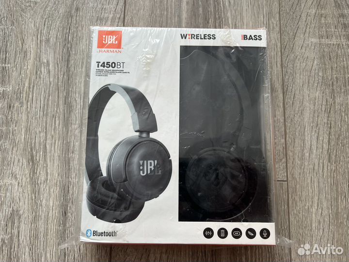 Беспроводные наушники JBL T450BT
