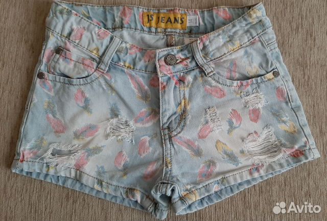 Шорты джинсовые 7-8 лет