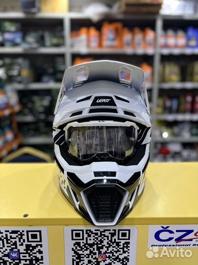 Мотошлем Leatt 7.5 V23 White