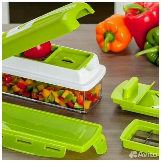 Овощерезка Niser Diser Найсер Дайсер плюс 10 предм