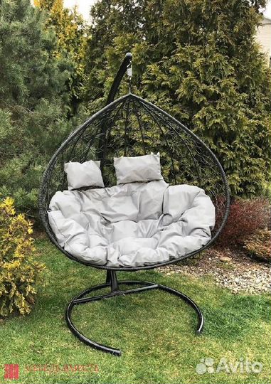 Подвесное кресло-кокон для двоих