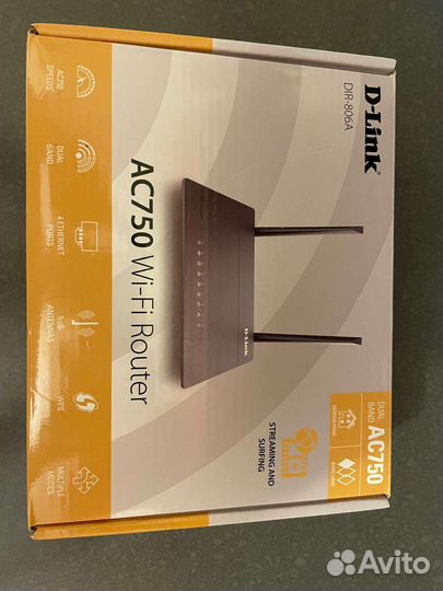 Роутер двухдиапазонный d-link dir-806