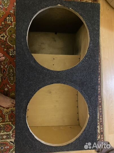 Короб экспо для сабвуфера 2 15