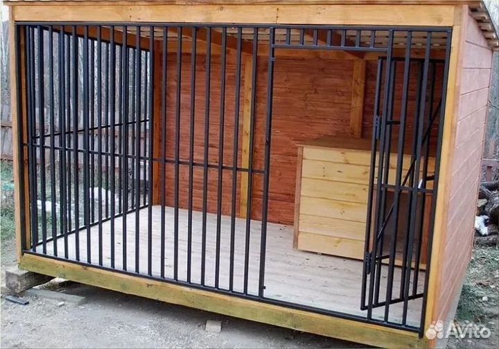 Изготовление вольеров для собак