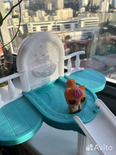 Игрушка для барби и лол водная горка