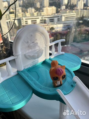 Игрушка для барби и лол водная горка