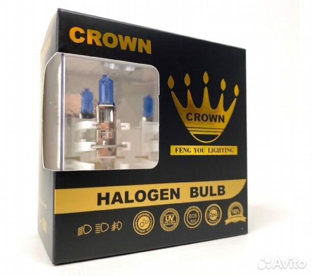 Автолампа 'Wishparts' H'1 (55) +110 (5.000 K)