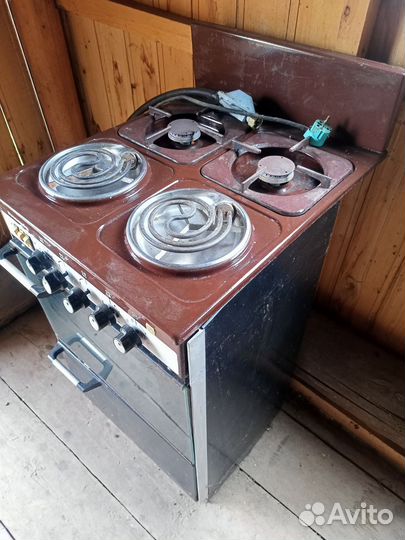 Электрогазовая плита 