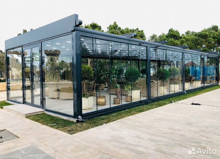 Безрамное остекление Панорамные окна