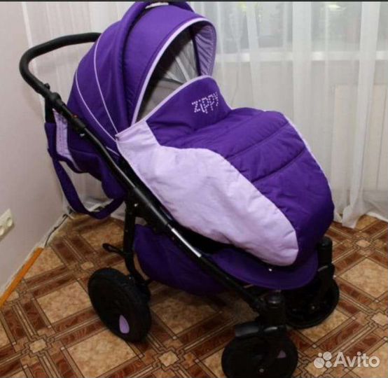 Коляска Tutis Zippy New 3 в 1 В Хорошем Состоянии