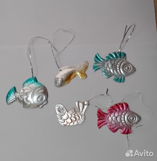 Елочные игрушки СССР картонаж