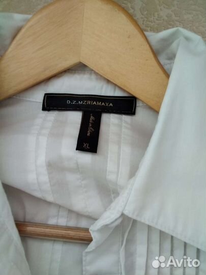 Блузка для школы р.46 белая