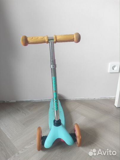 Самокат детский трехколесный бу