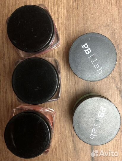 Яркие пигменты для глаз PB Lab, тени