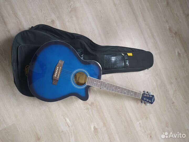 Акустическая гитара + зимний чехол