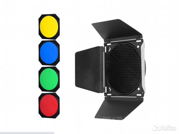 Шторки с набором фильтров Godox BD-04