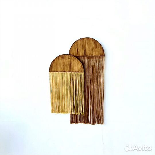 Панно из пряжи, декор из нитей