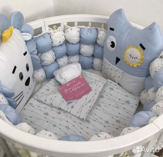 Бортики в кроватку