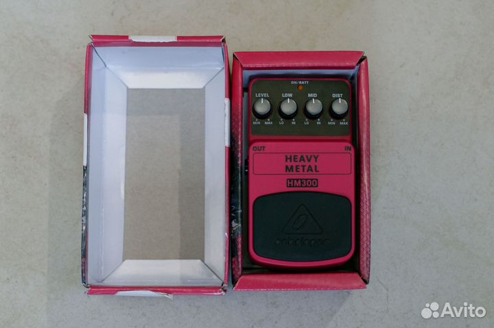 Гитарная педаль Behringer HM300 Нeаvy Меtal