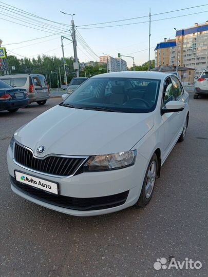 Skoda Rapid 1.6 МТ, 2018, 36 300 км