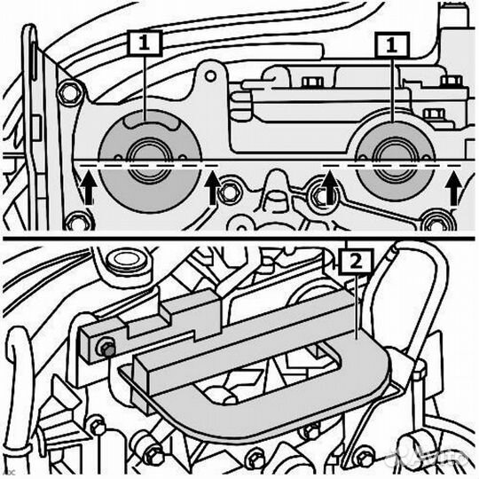 Набор фиксаторов грм renault/nissan 1.4/1.6/1.8/2