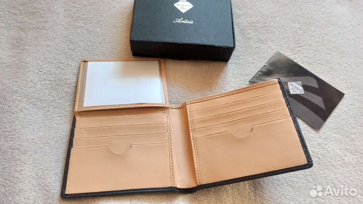 Бумажник мужской кожаный новый