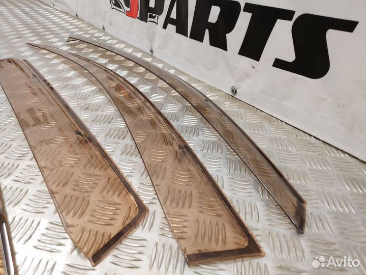 Ветровики (комплект) Mitsubishi Outlander II (2005