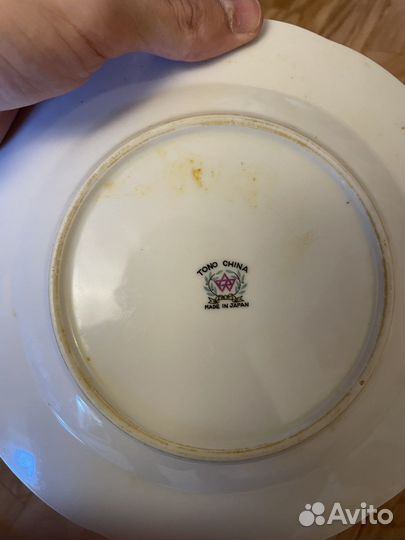 Набор столовой посуды 18 шт (сделано в Японии)