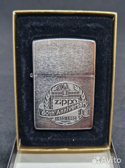 Zippo С.O.T.Y Anniversary 60 Years 1992 г.в
