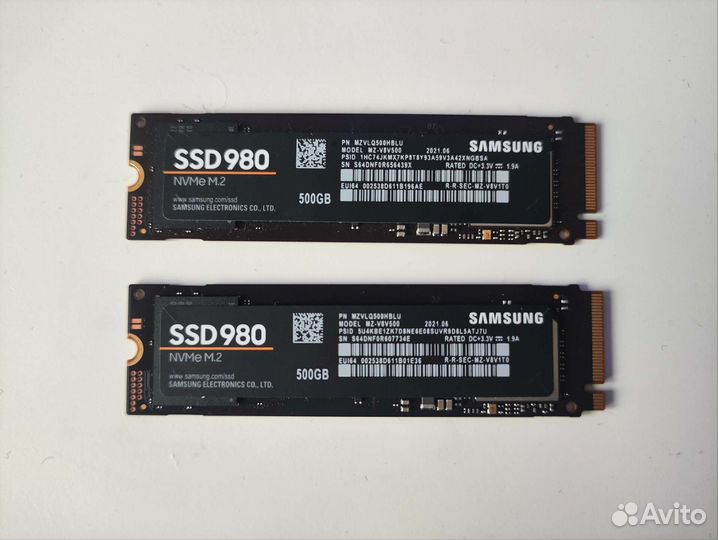 Samsung M.2 SSD980 500Gb