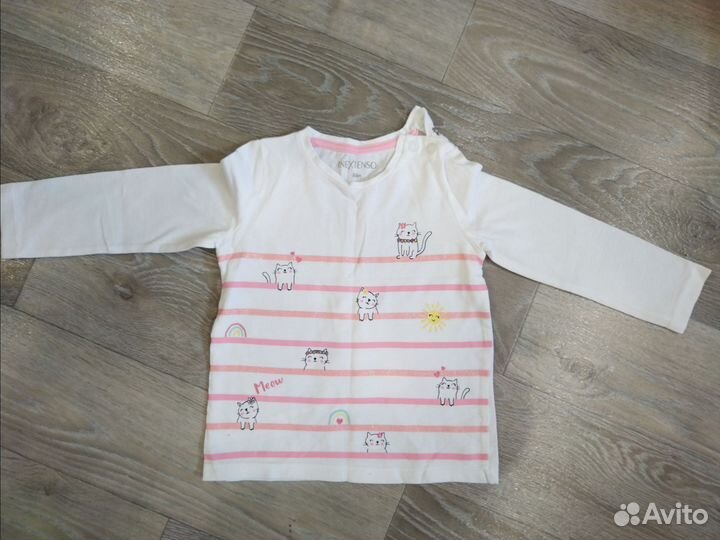 Вещи пакетом для девочки 86 92