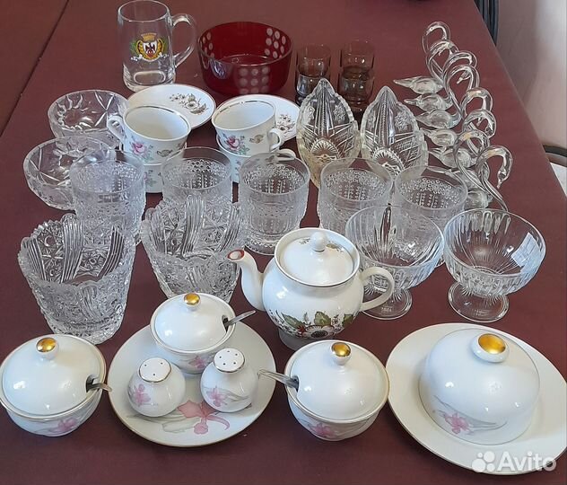 Столовая посуда времён СССР