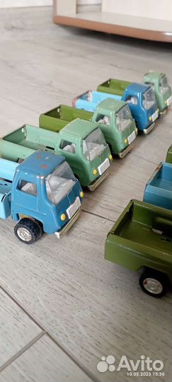 Машинки одним лотом 10шт металлические