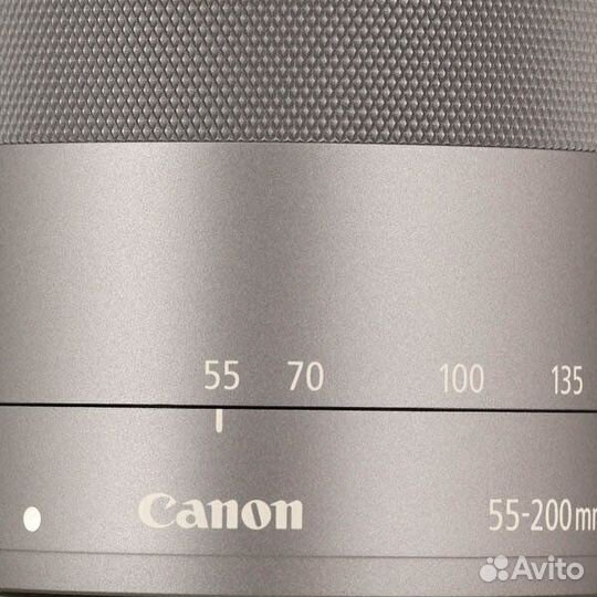 Canon EF-M 55-200mm f/4.5-6.3 IS STM Silver