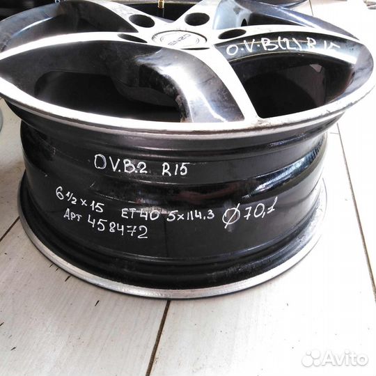 Диски литые Opel Vectra B R15