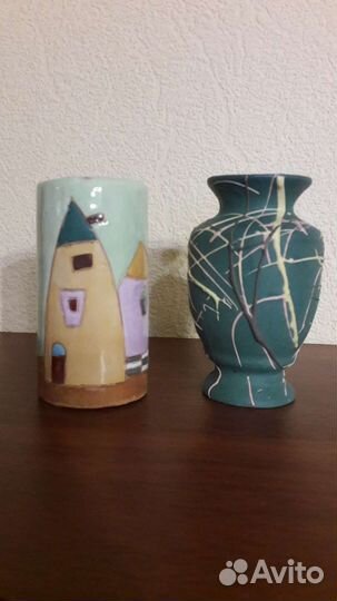 Вазочки мини керамика