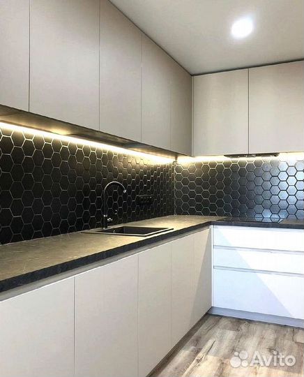 Кухня под потолок эконом