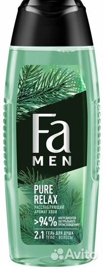 Гель для душа Men Pure Relax 2-в-1 с ароматом хвои