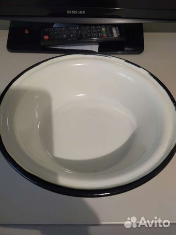 Миска блюдо эмалированное