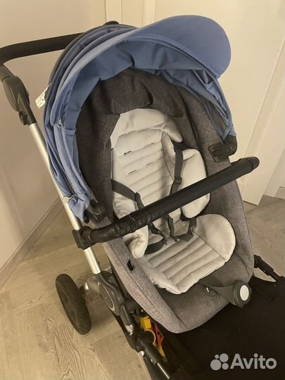 Коляска stokke с кучей аксов