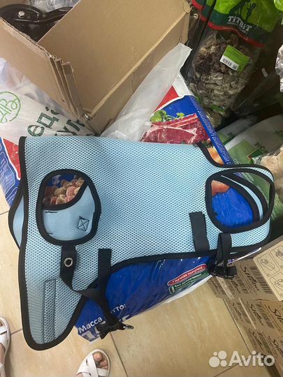 Шлейка с колёсами для собак