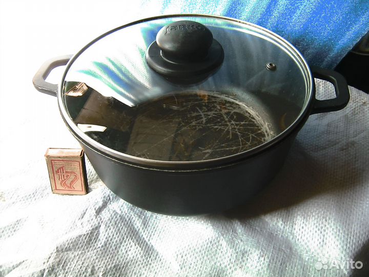 Сковорода - казан глубина 9.5 см 25 см ширина